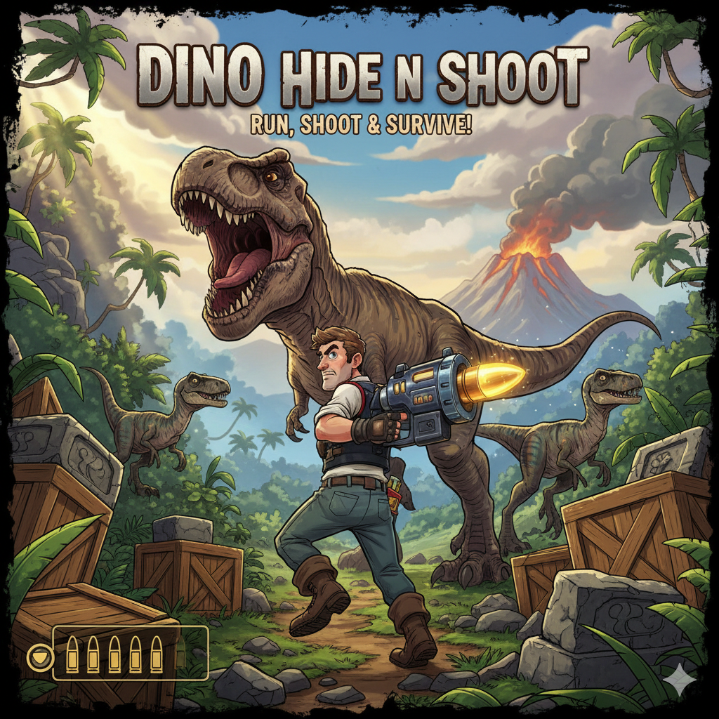 Dino Hide N Shoot