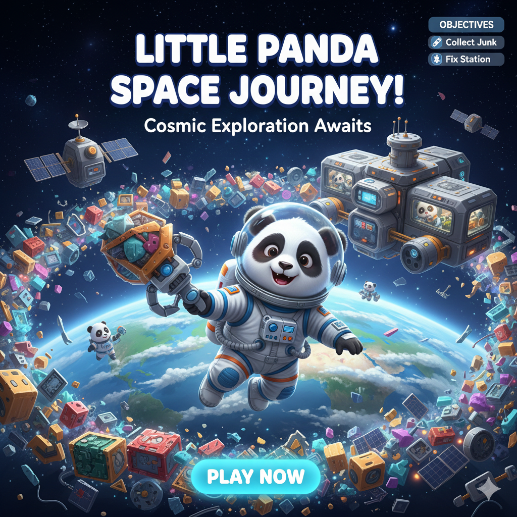Little Panda Space Journey